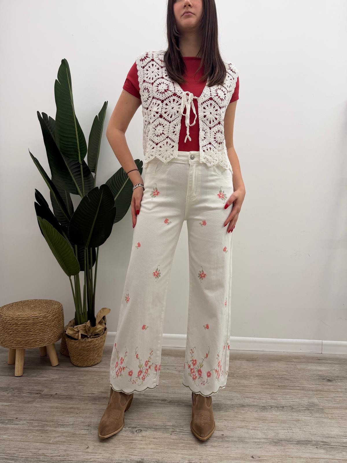 Kontatto - Pantalone Fleur