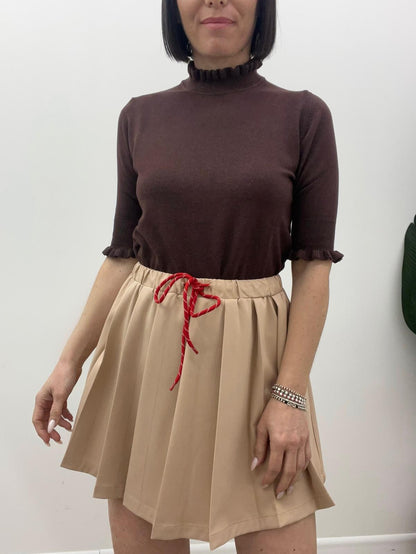 You Decide - Minigonna Pieghe Coulisse
