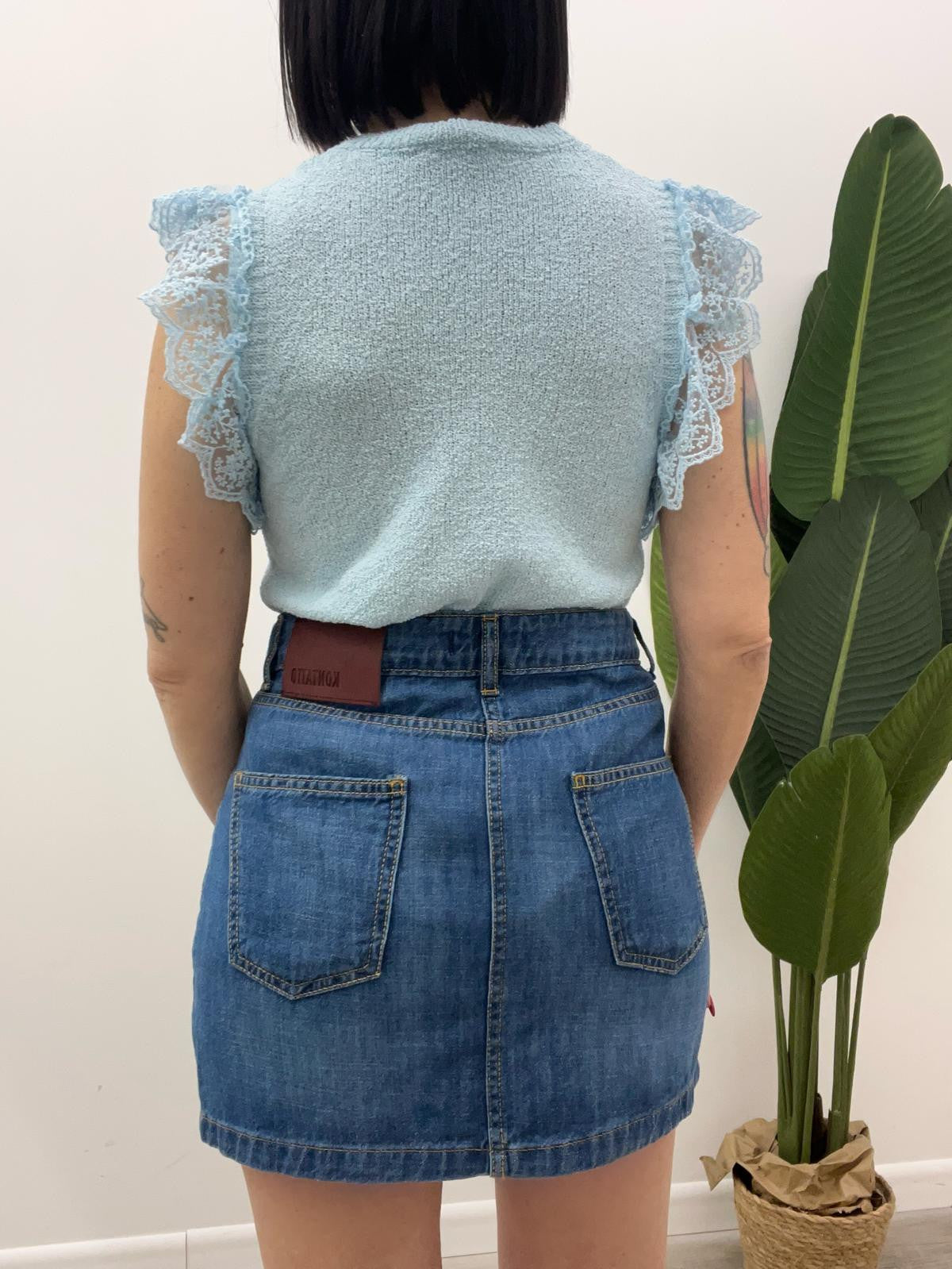 Kontatto - Minigonna Denim