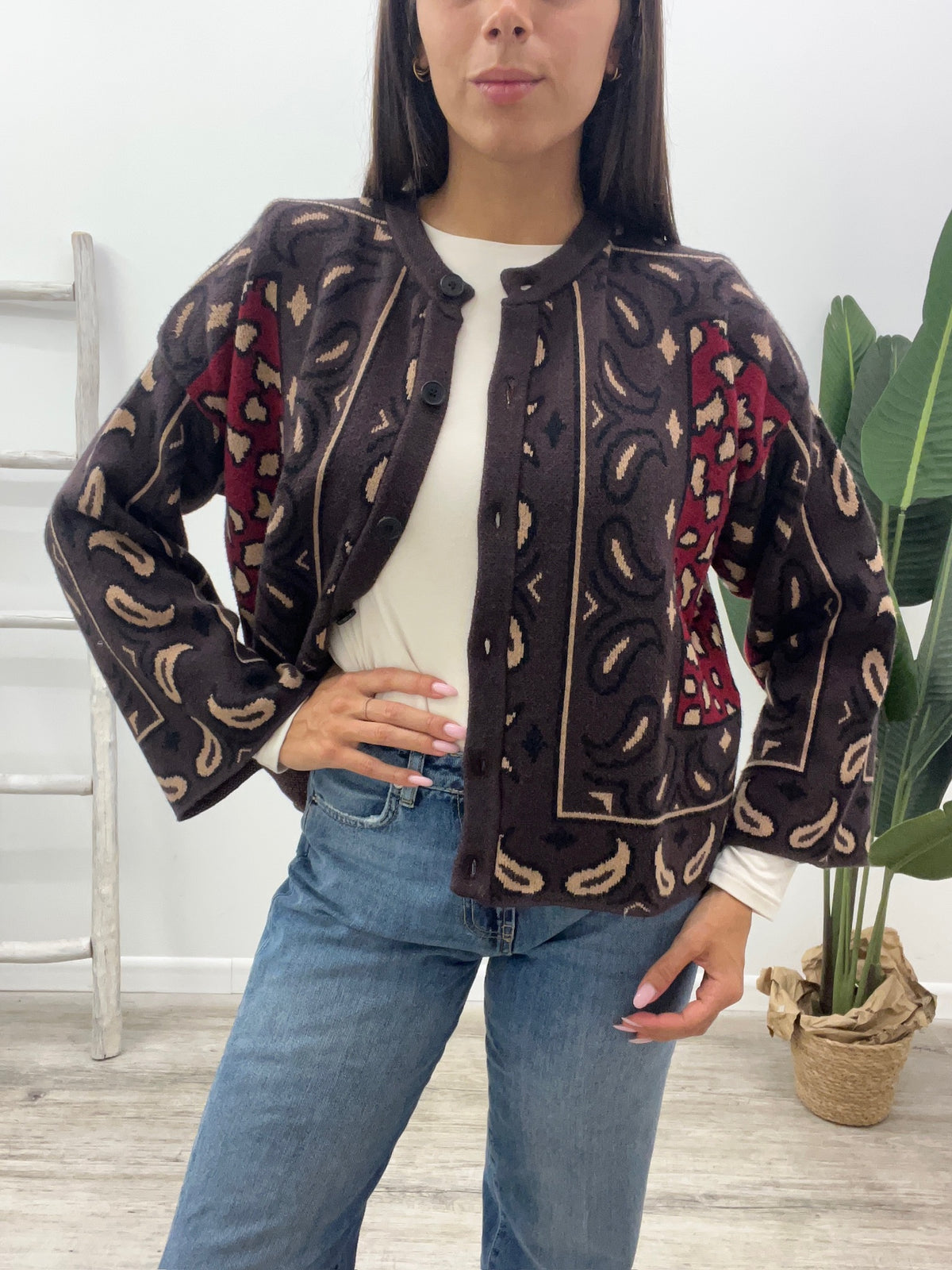 Vicolo - Cardigan Jacquard