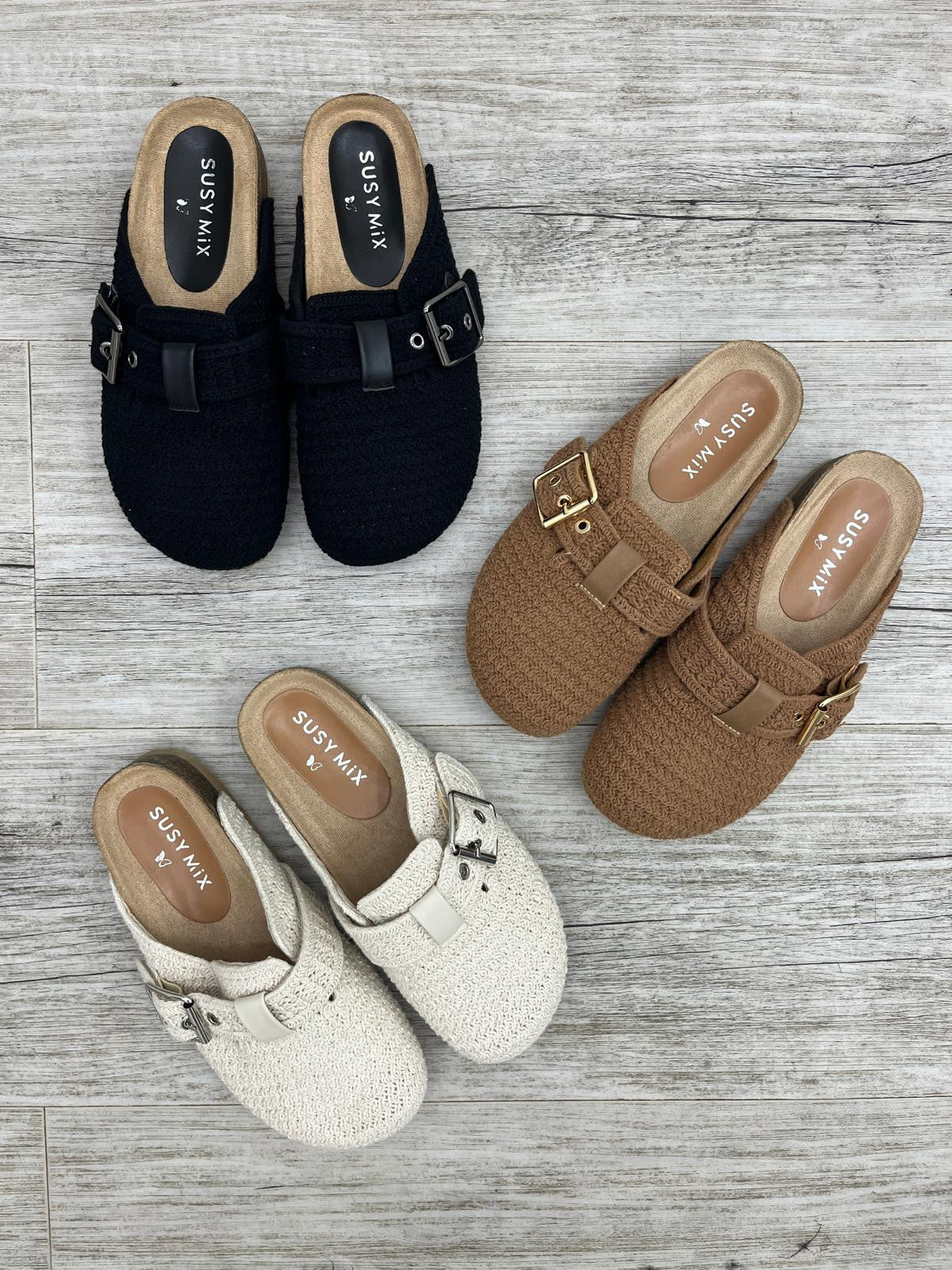 Susy Mix - Sabot Macramé