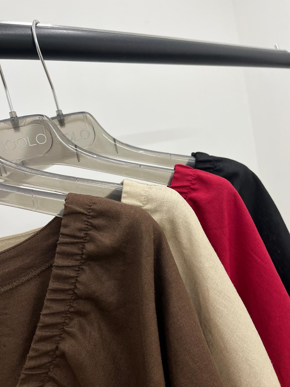 Vicolo - Blusa Lino Arriccio