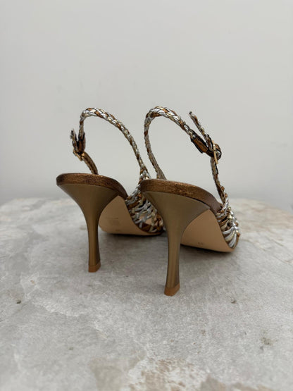 Ovyé - Slingback Intrecciate Multicolor