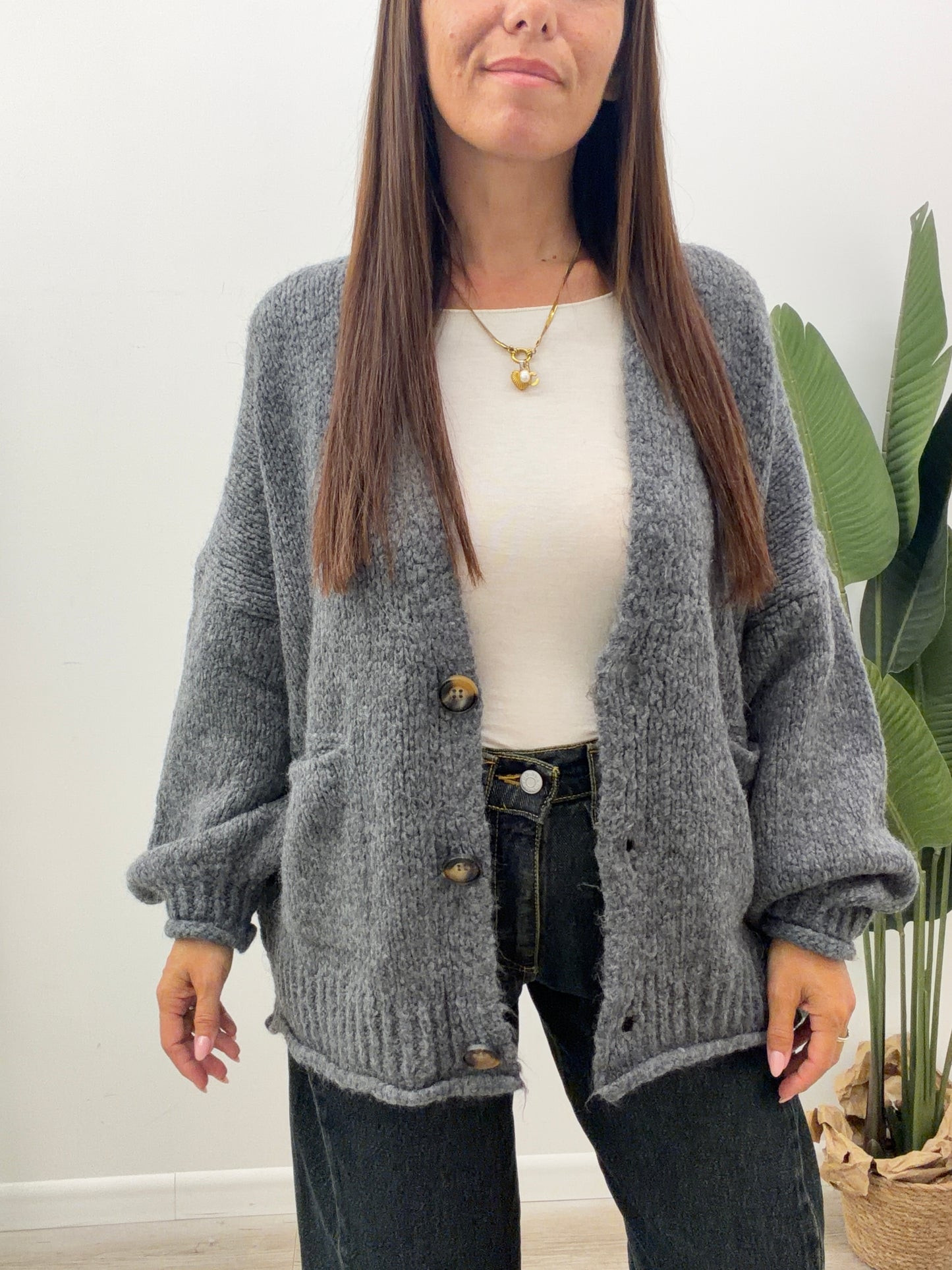 Haveone - Cardigan Bottoni
