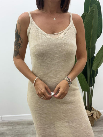 Vicolo - Abito Maglia Midi