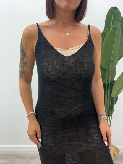 Vicolo - Abito Maglia Midi