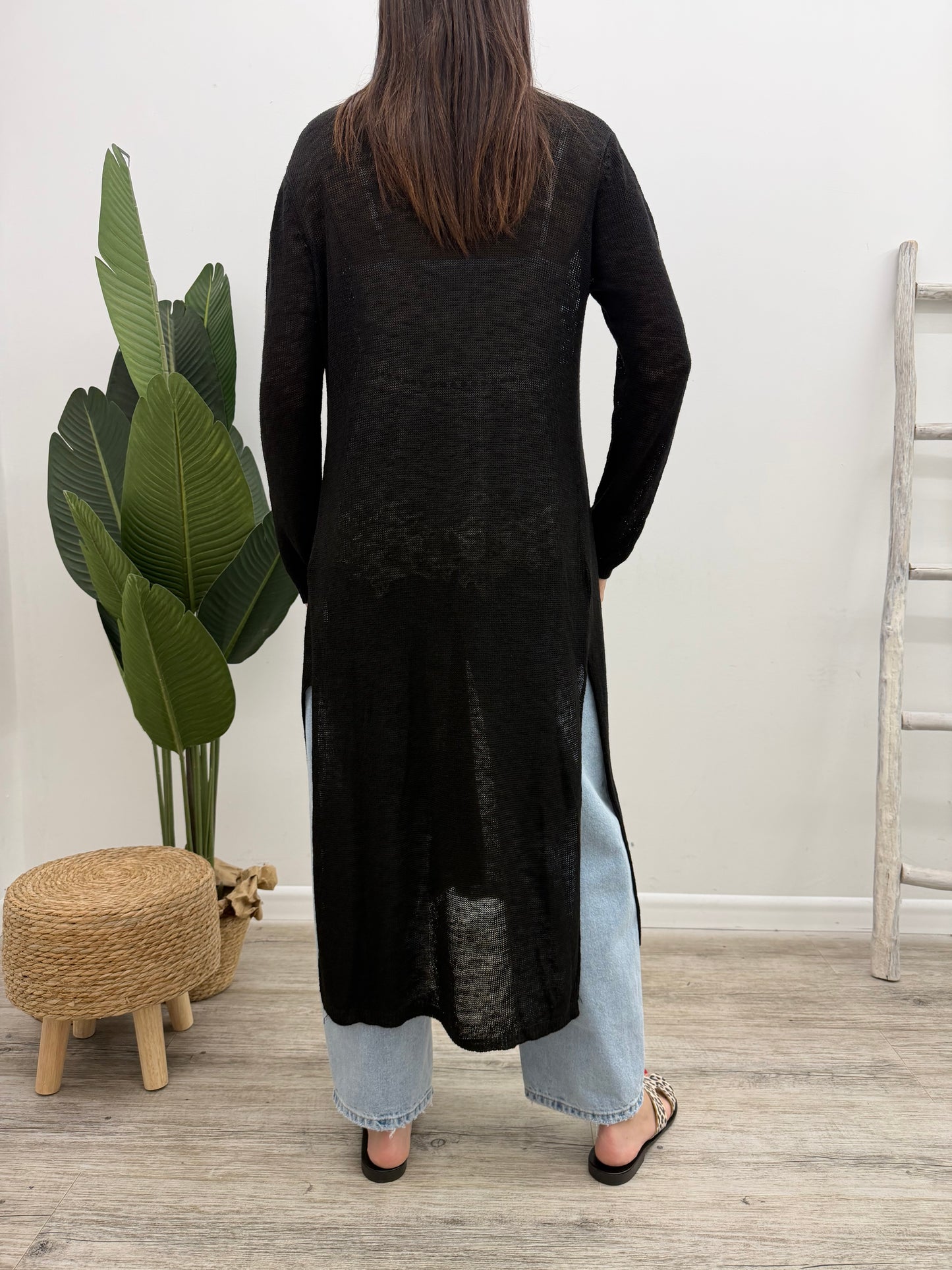 Vicolo - Cardigan Lungo Spacchi