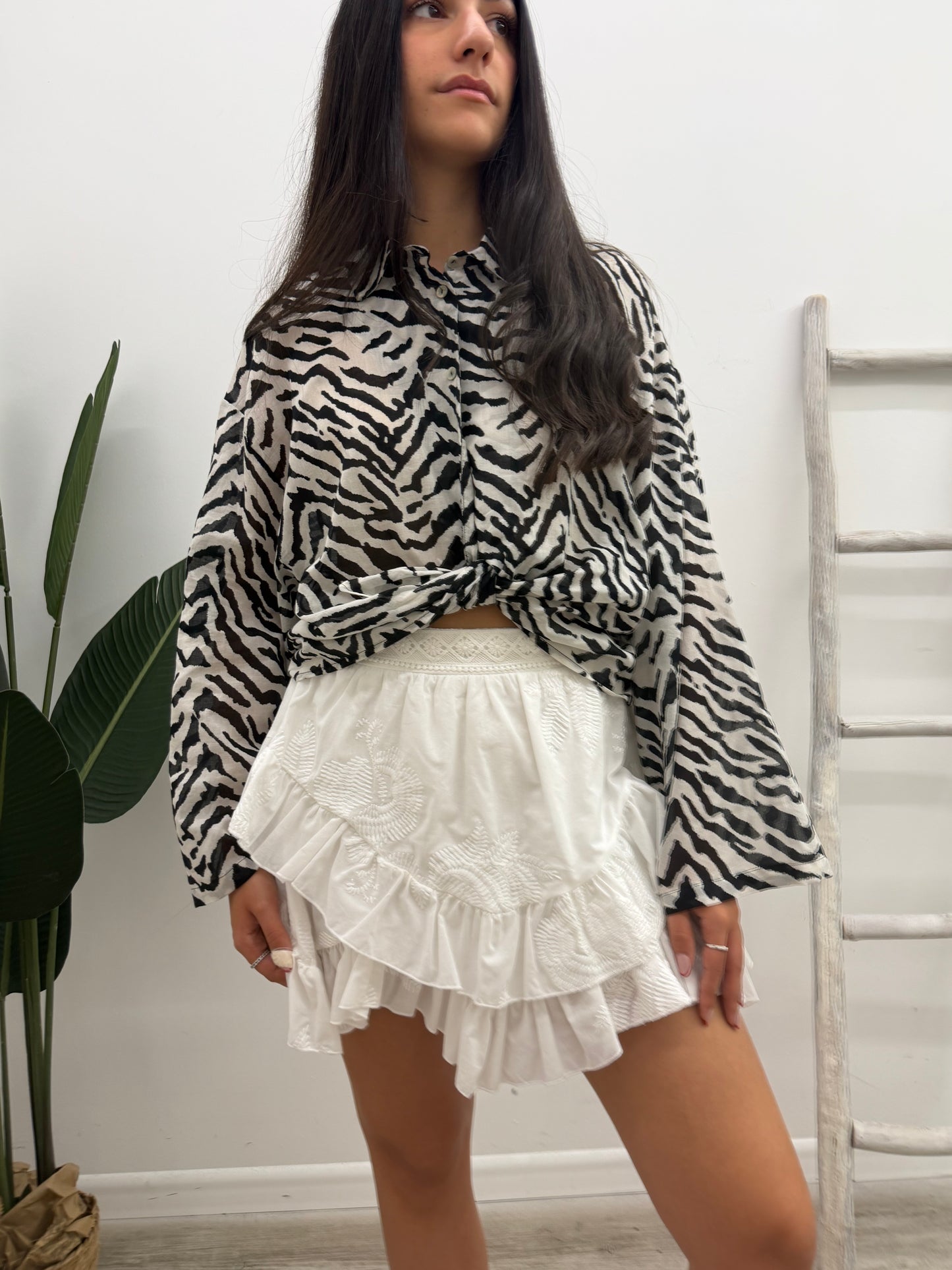 Tensione In - Camicia Zebrata
