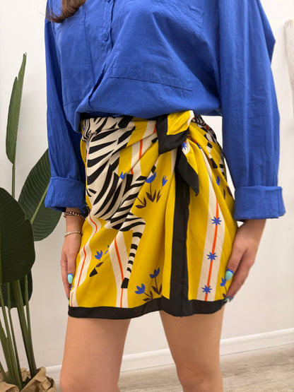 Haveone - Minigonna Zebra