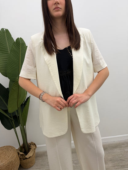 Haveone - Blazer Crinkle Manica Corta