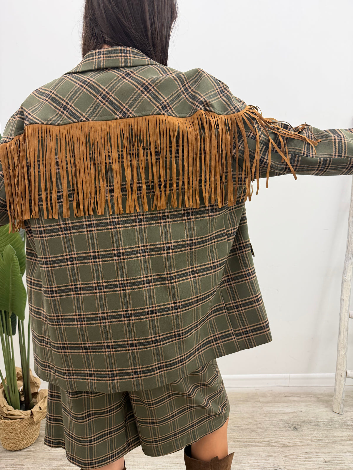 Haveone - Blazer Check Frange