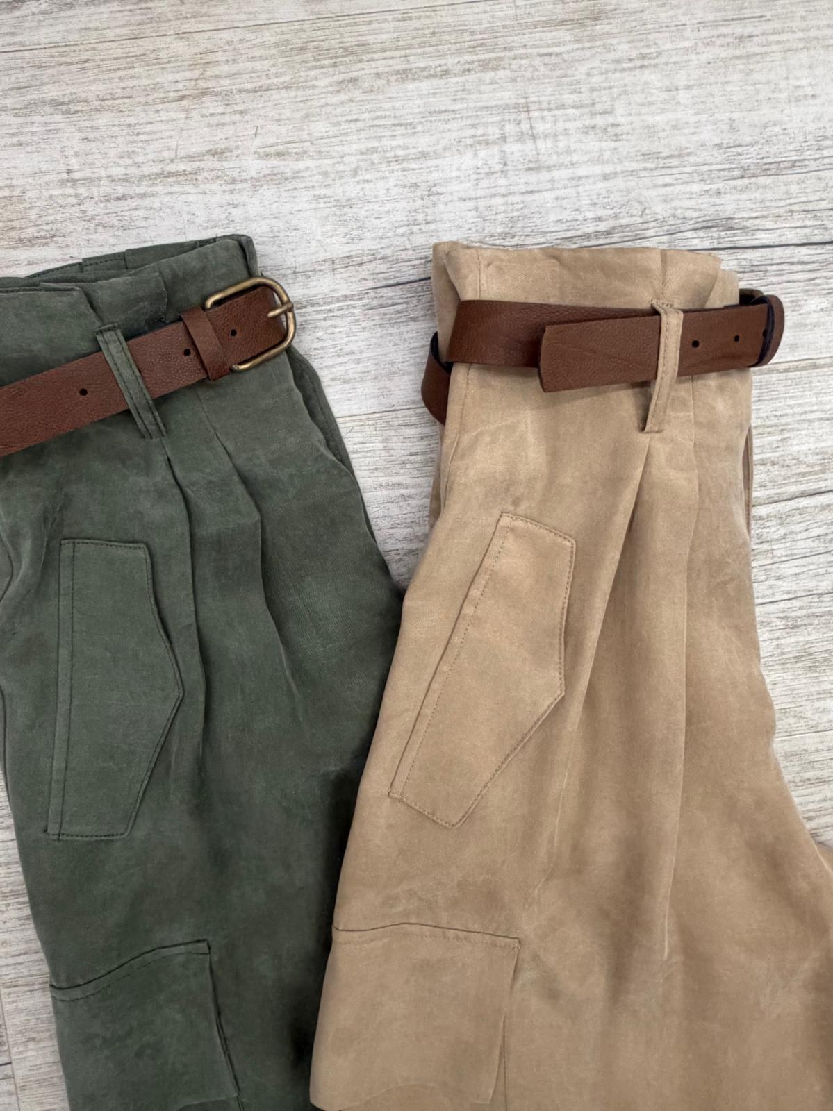 Tensione In - Pantalone Cargo Paperbag