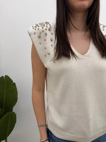 Tensione In - Gilet Cabochon