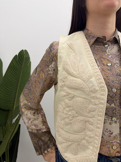 Susy Mix - Gilet Ricamo