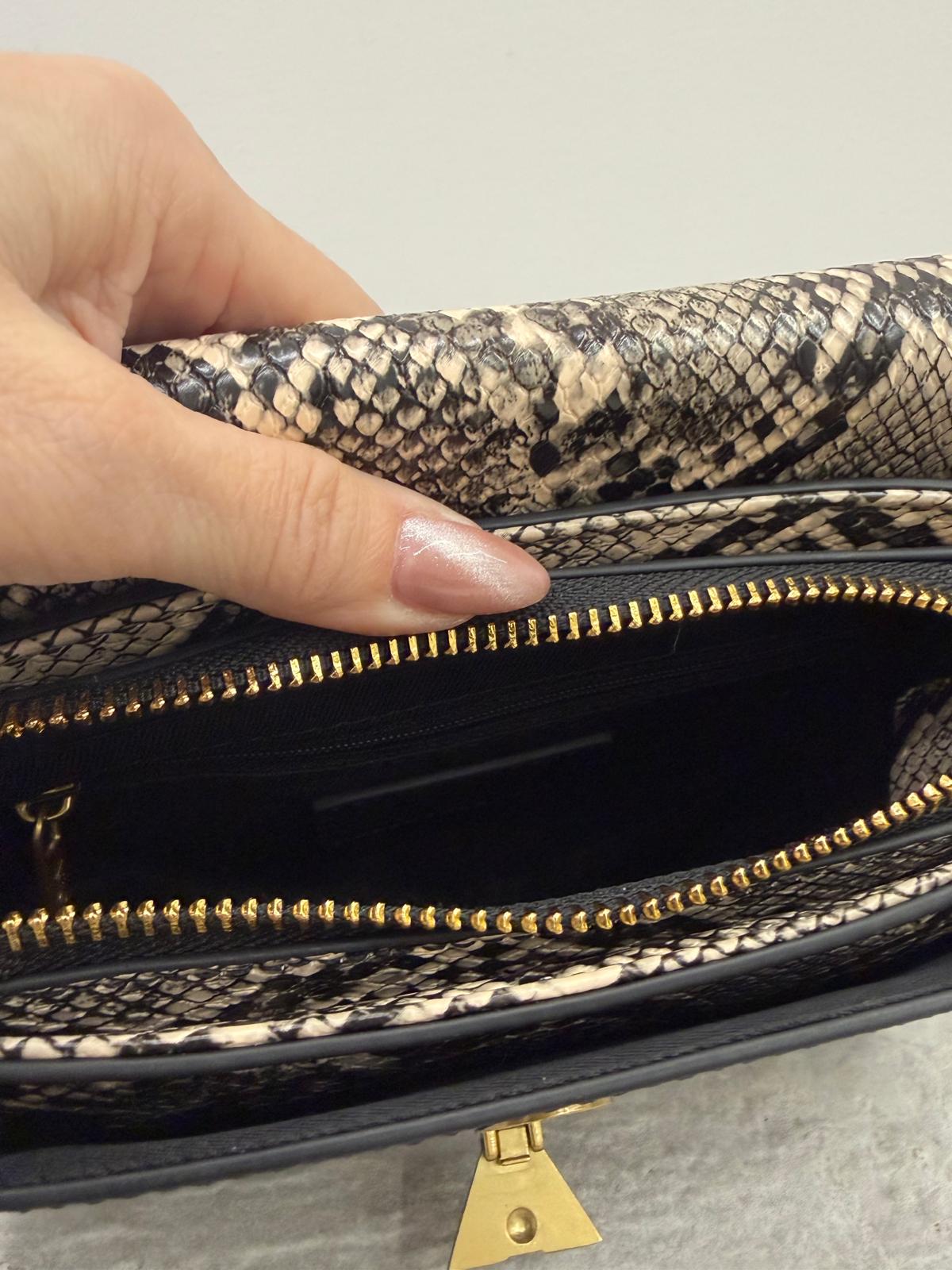 Vicolo - Borsa V-Lock Pitonata