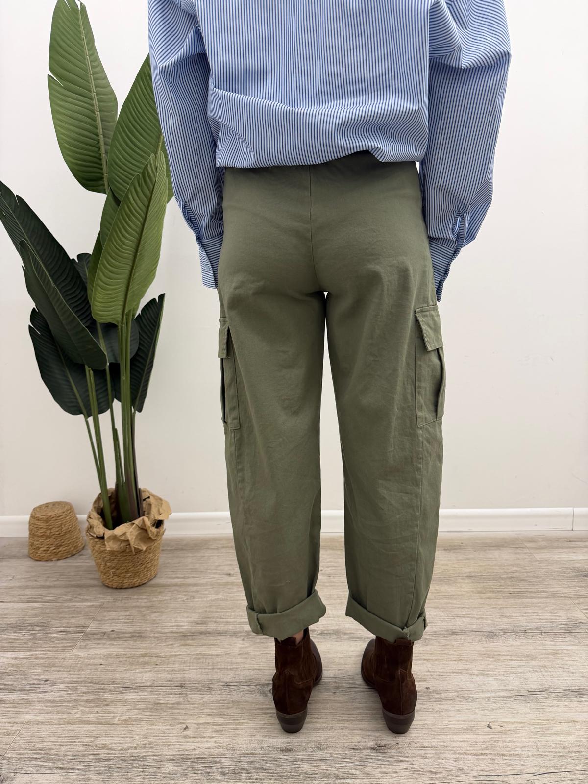 Susy Mix - Pantalone Cargo Cintura