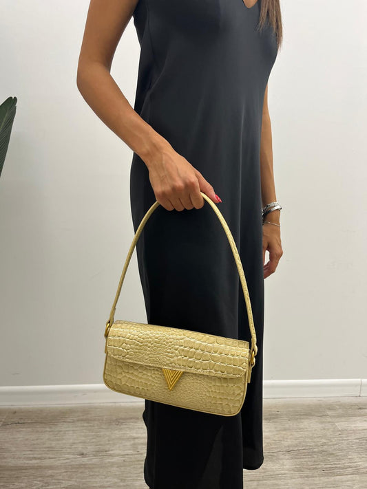 Vicolo - Borsa Pencil Croco