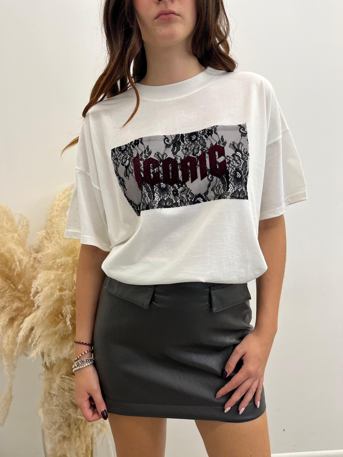 Vicolo - Minigonna Ecopelle Tasche