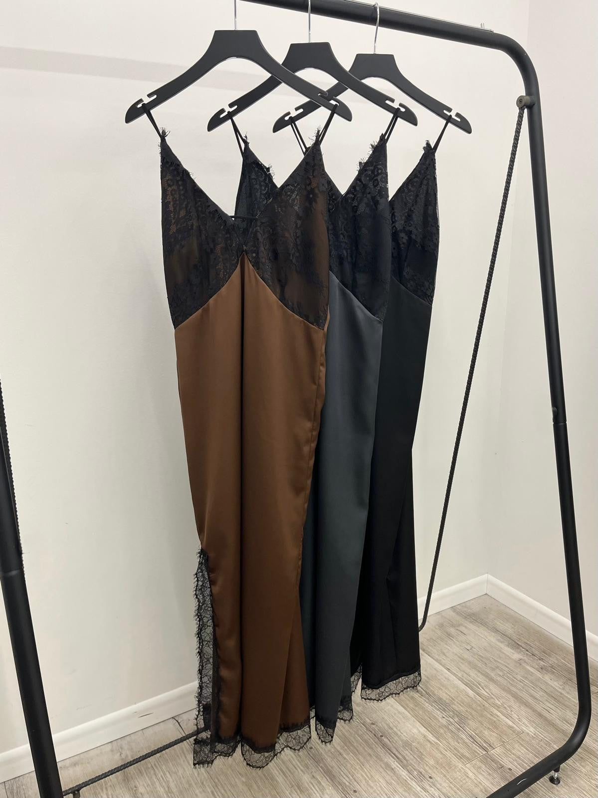 Haveone - Abito Sottoveste Pizzo