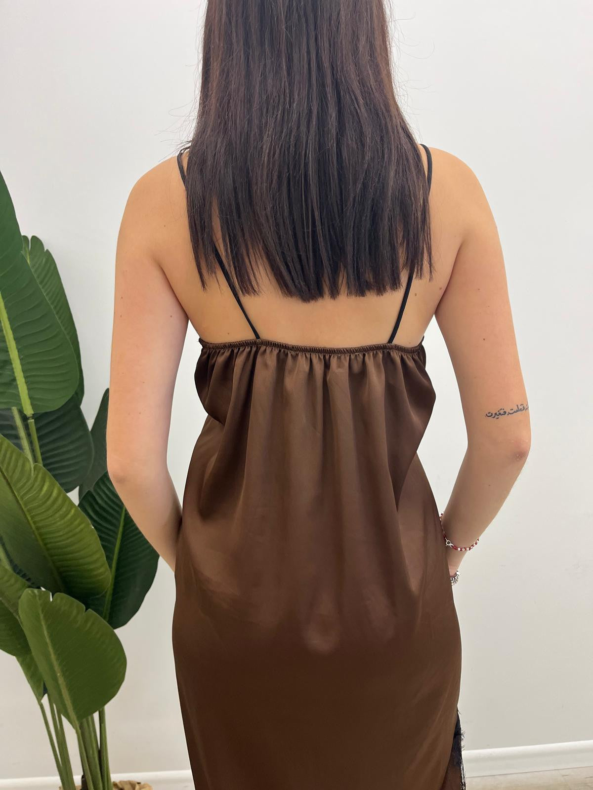 Haveone - Abito Sottoveste Pizzo