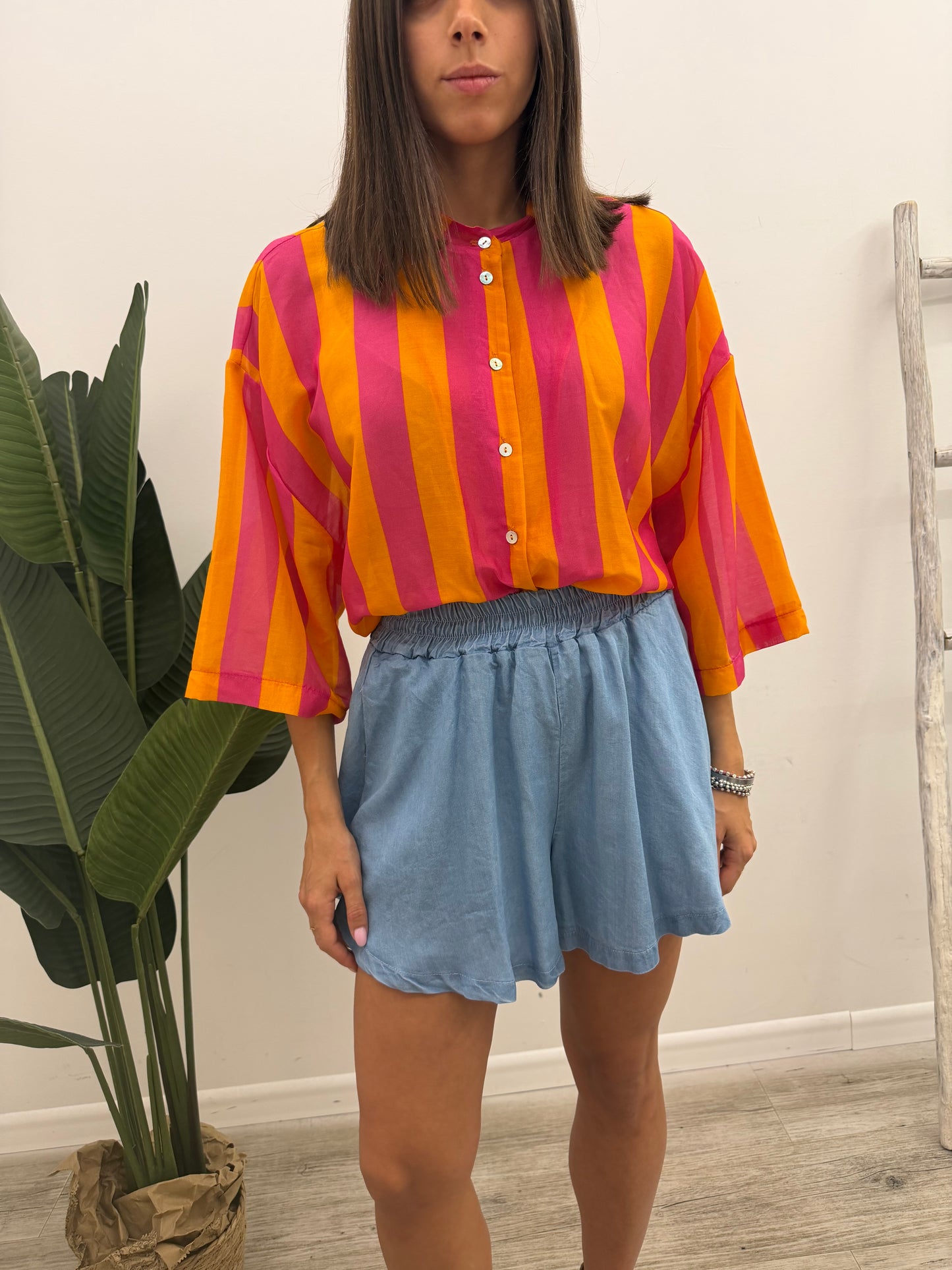 Tensione In - Camicia Riga Seta