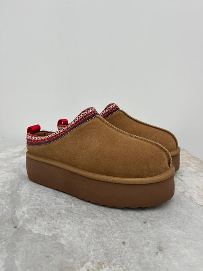 Ovyé - Sabot Mini Platform Cammello