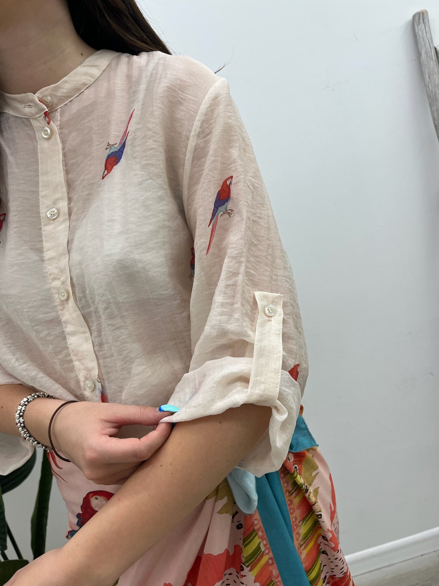 Haveone - Camicia Pappagalli