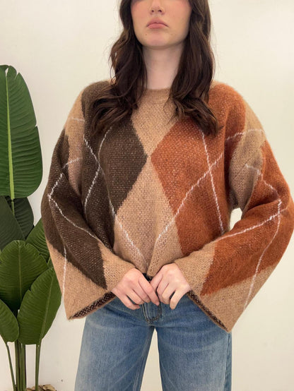 Haveone - Pull Rombi Jacquard