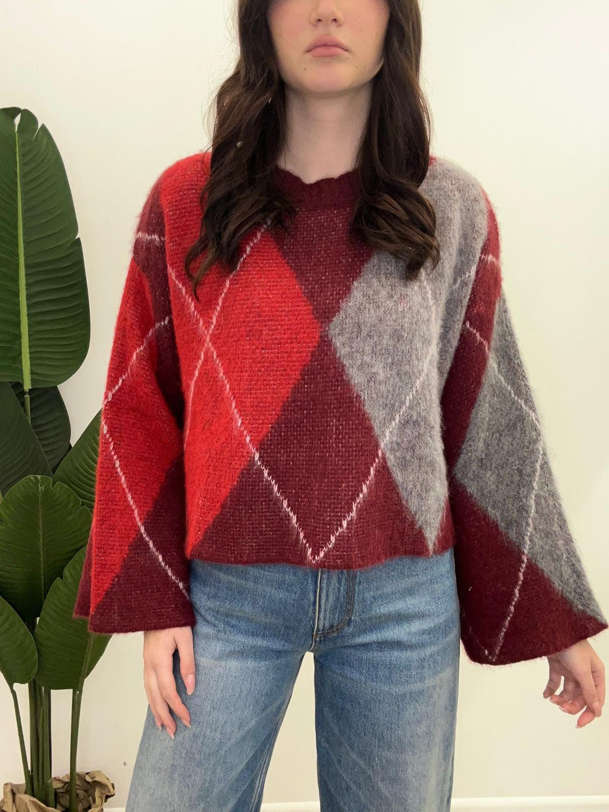 Haveone - Pull Rombi Jacquard