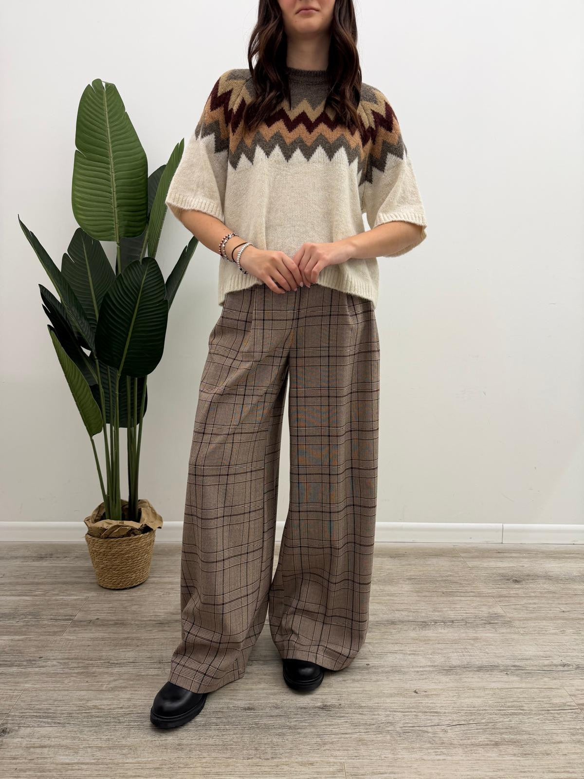 Tensione In - Pantalone Quadro