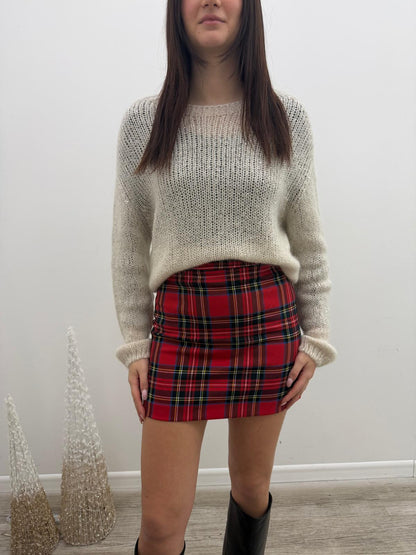 Kontatto - Minigonna Tartan Classic