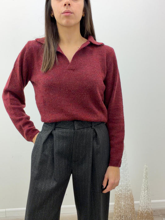 Vicolo - Pull Polo Lurex