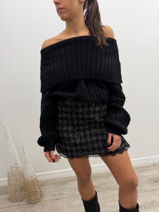 Vicolo - Minigonna Spacchi Paillettes