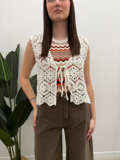 Susy Mix - Gilet Crochet