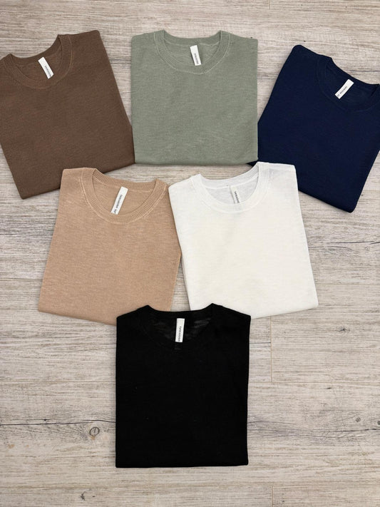 Tensione In - Pull Girocollo Fiammato