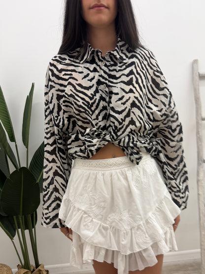 Tensione In - Camicia Zebrata