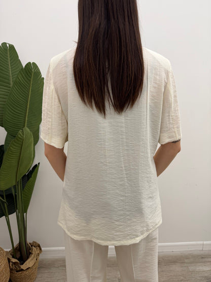 Haveone - Blazer Crinkle Manica Corta