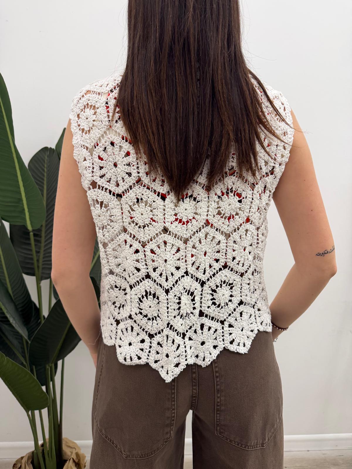 Susy Mix - Gilet Crochet
