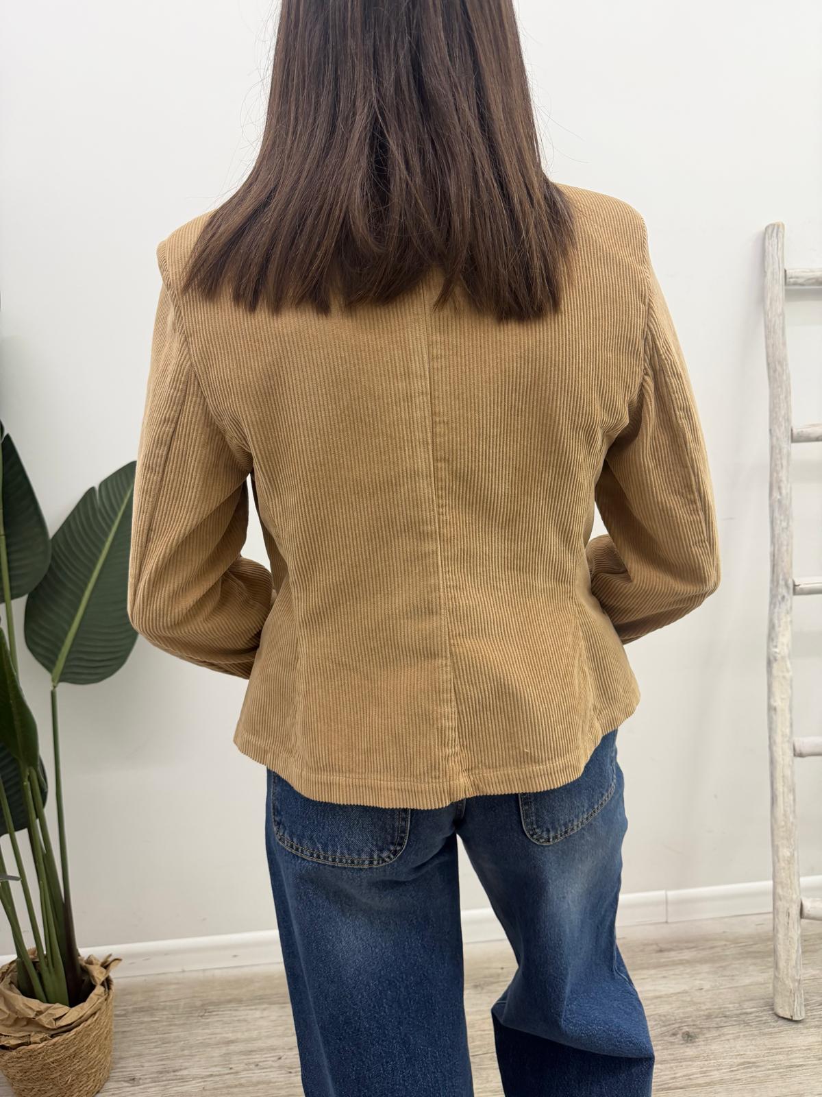 Tensione In - Blazer Cropped Velluto