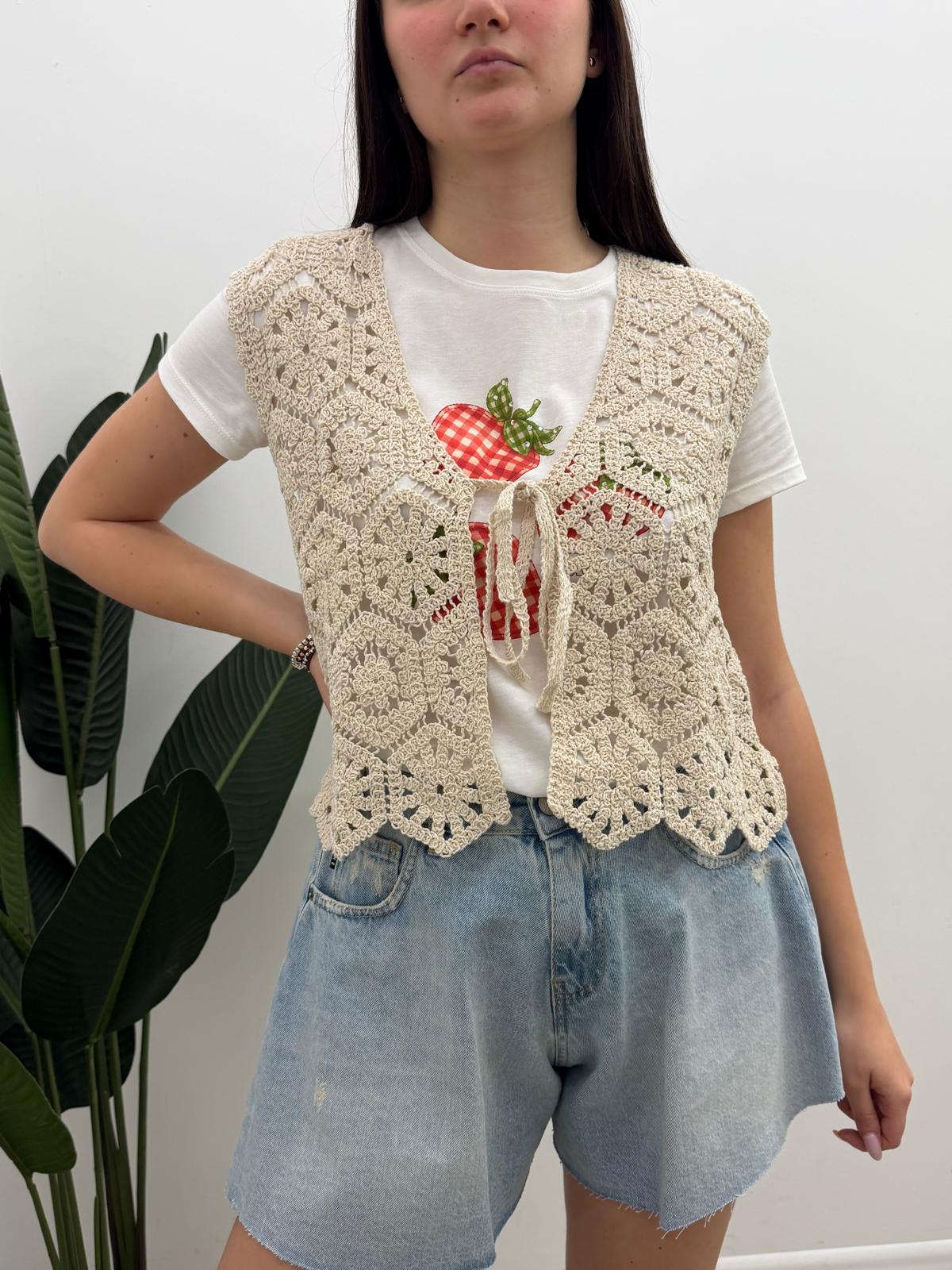 Susy Mix - Gilet Crochet