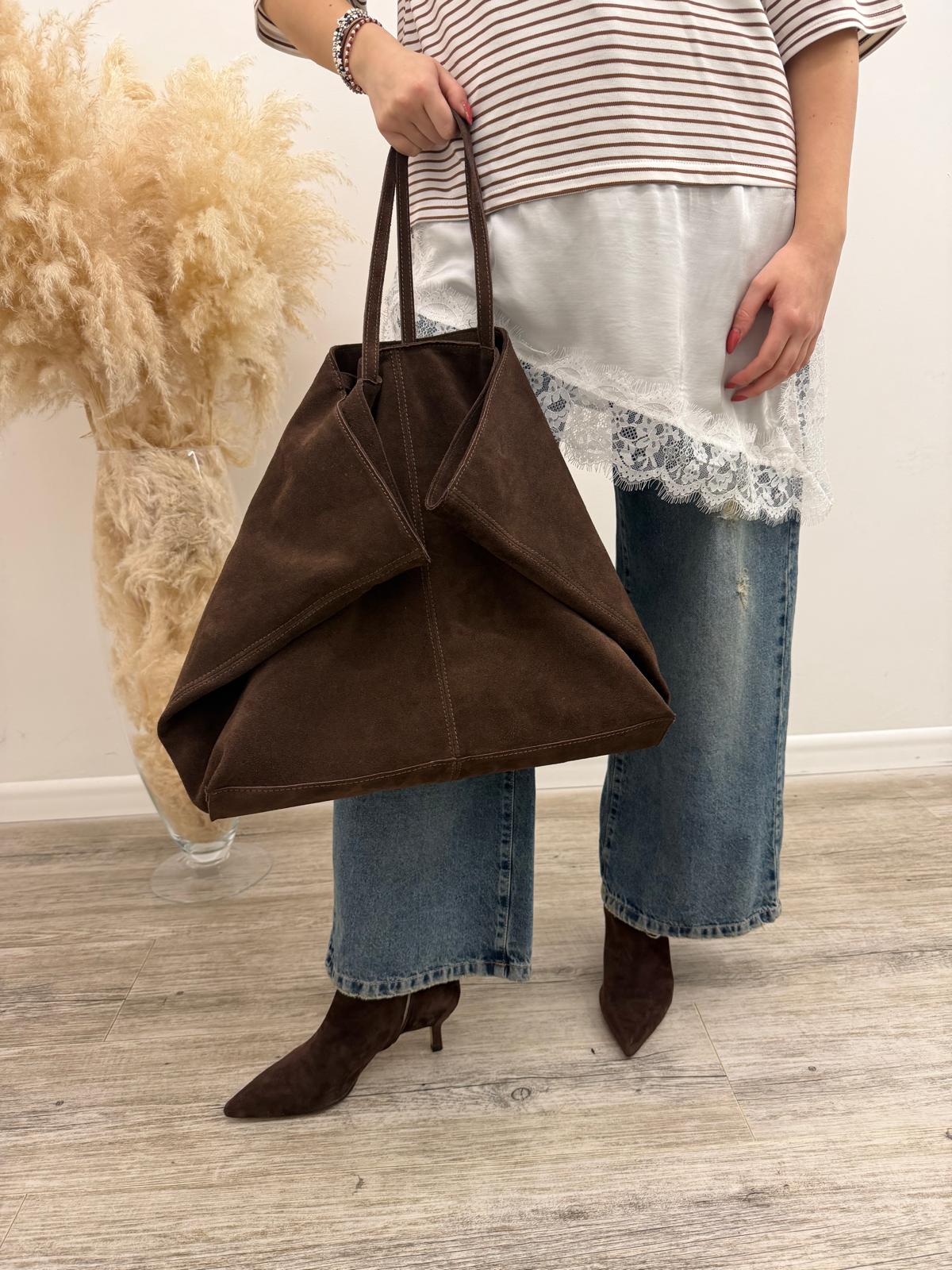 Vicolo - Borsa Shopper Suede