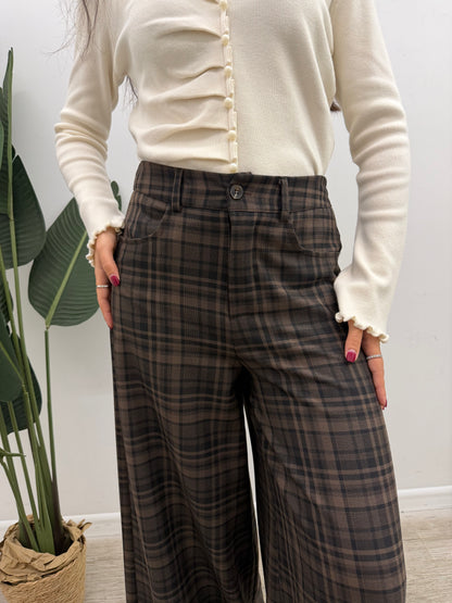 Susy Mix - Pantalone Palazzo Quadri