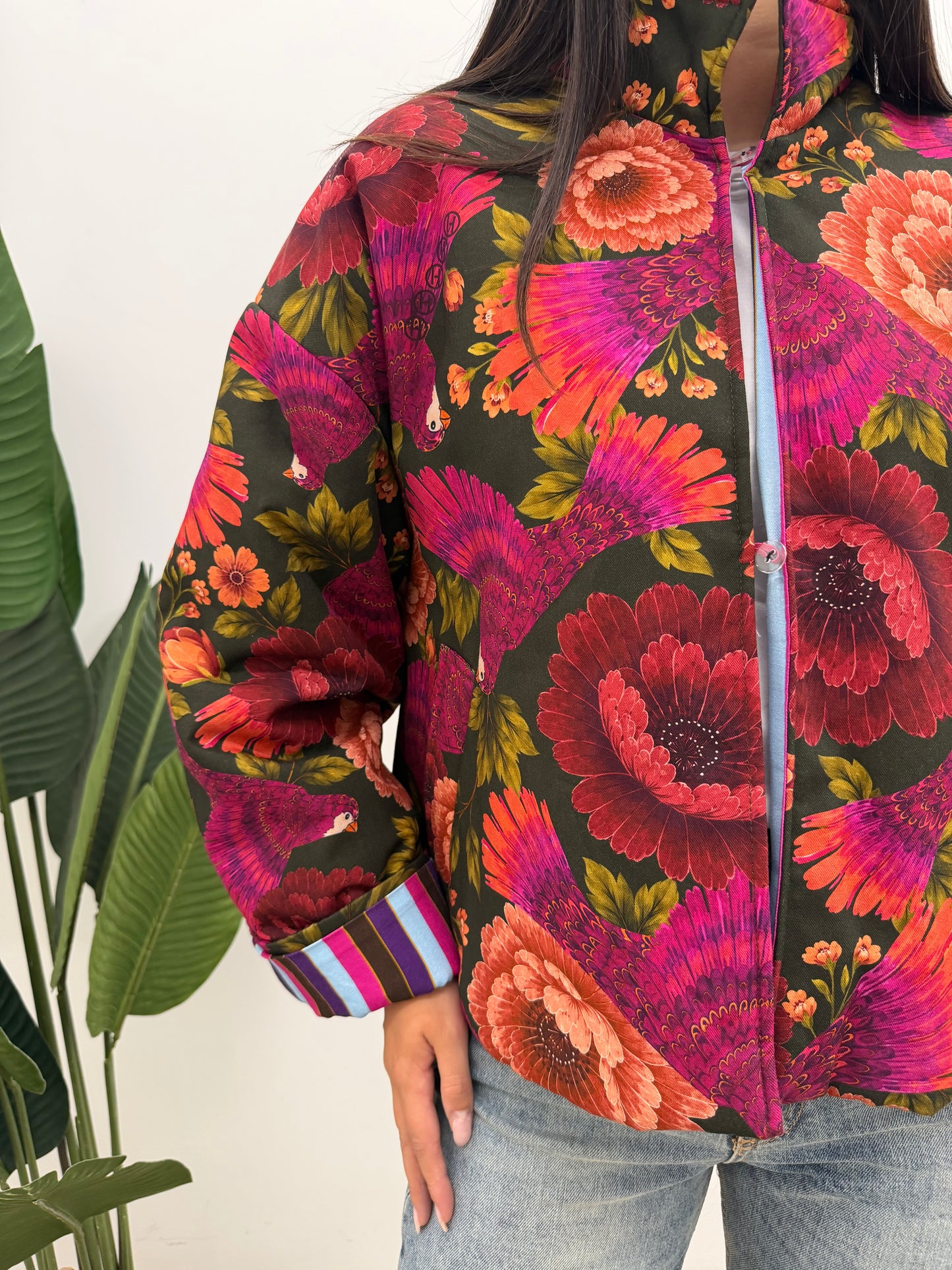 Haveone - Bomber Stampa Colibrì