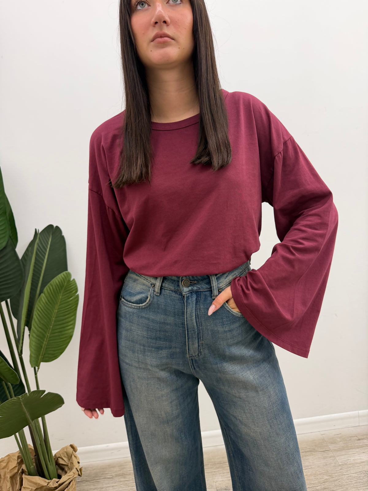Haveone - Tshirt Manica Trapezio