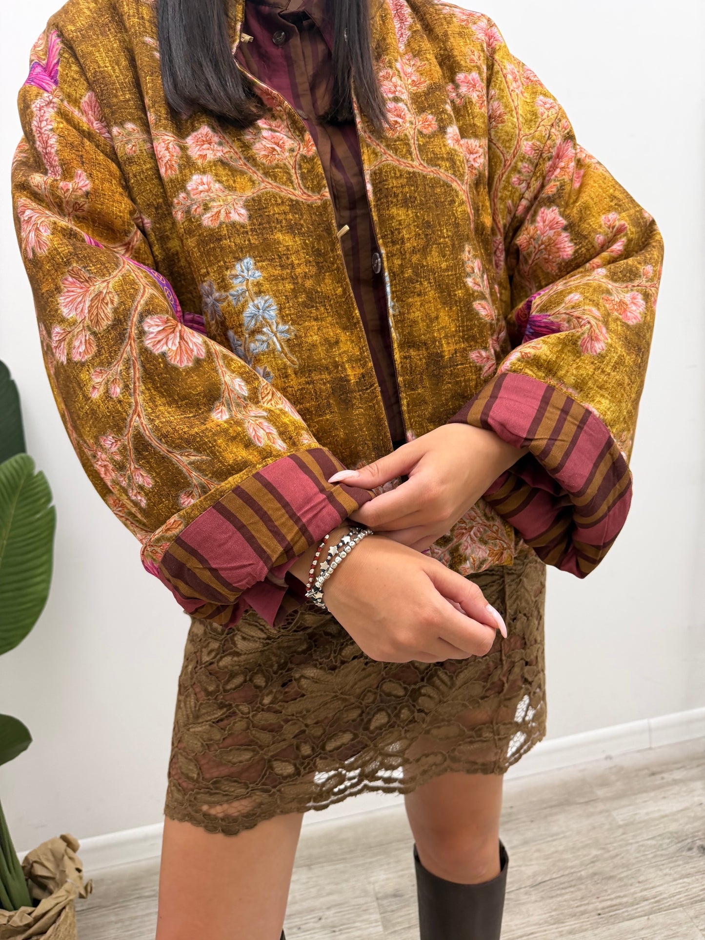 Haveone - Bomber Stampa Pappagallo