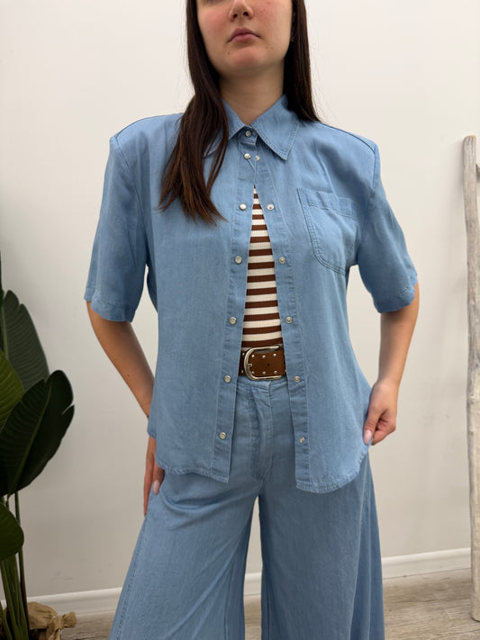 Haveone - Camicia Chambray Spalline