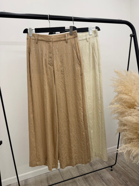 Tensione In - Pantalone Gessato Paillettes