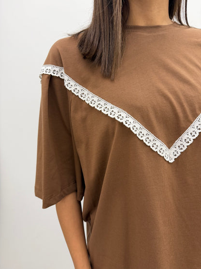 Tensione In - Tshirt Passamaneria Ricamata
