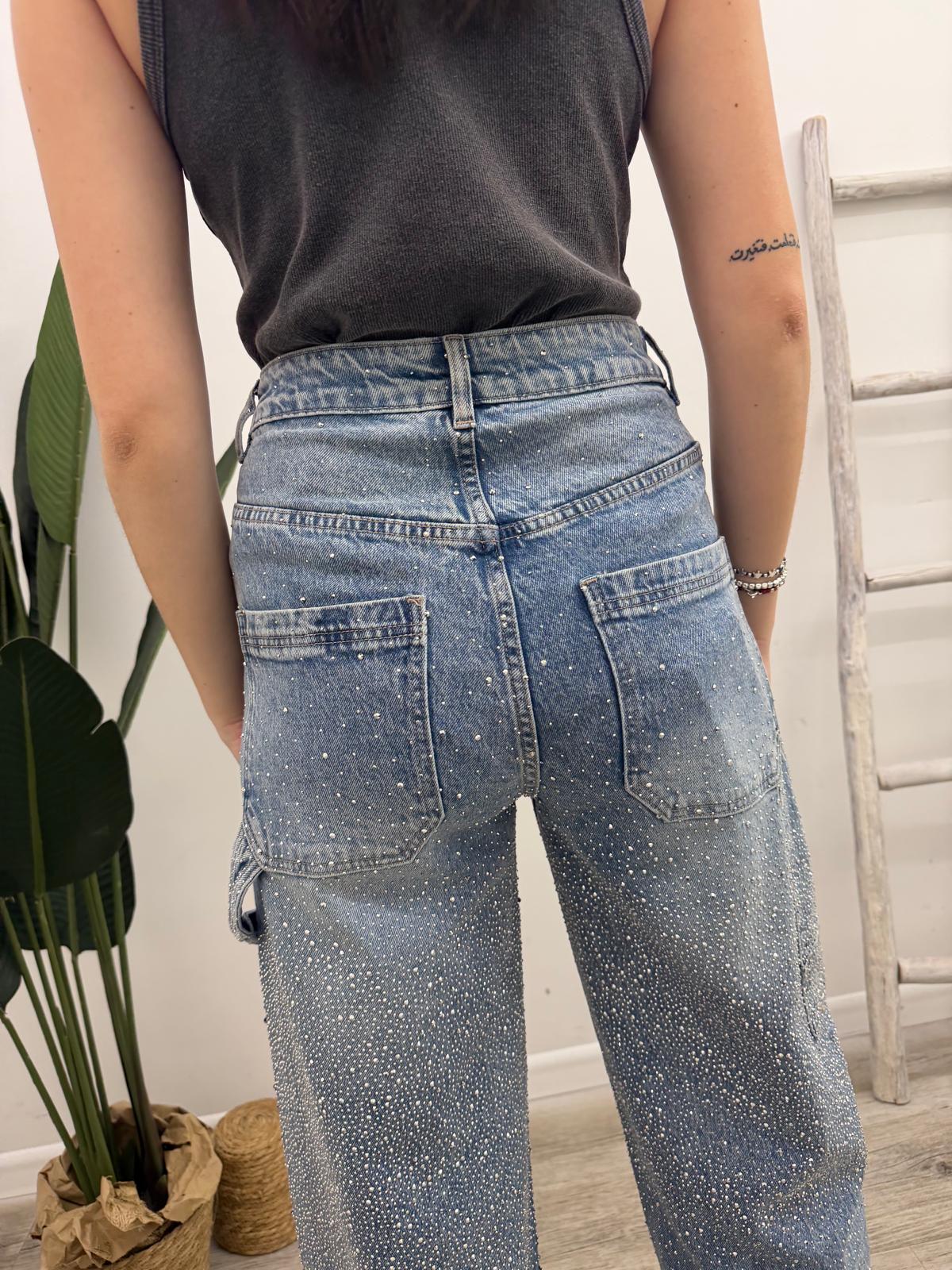 Susy Mix - Jeans Worker Strass