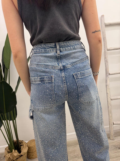 Susy Mix - Jeans Worker Strass